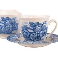 Чайный сервиз Claytan Ceramics Мельница на 6 персон 910-053
