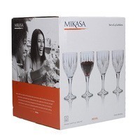Набор граненых бокалов Kitchen Craft Mikasa Revel 370 мл 4 пр 5169949