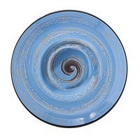 Фото Тарелка Wilmax Spiral Blue 22,5 см 1100 мл WL-669623 / A