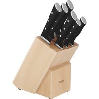 Набор ножей Tefal Ice Force из деревянной подставкой, 7 шт. K232S704