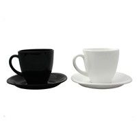 Фото Сервиз чайный Luminarc Carine White/Black на 6 персон (12 единиц) D2371
