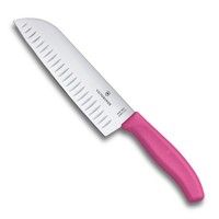 Фото Нож кухонный Victorinox Santoku 17 cм розовый 6.8526.17L5B