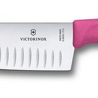 Фото Нож кухонный Victorinox Santoku 17 cм розовый 6.8526.17L5B