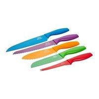 Фото Набор кухонных ножей с чехлами Gipfel 5 пр. 6739