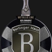Сковорода-вок без крышки Berlinger Haus Carbon Metallic Line 28 см BH-1245