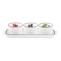 Набор тарелок для закусок Easy Life Kitchen Basic 4 пр 101001395