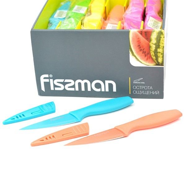 Кухонный нож Fissman Caramella 10см 1 шт 2550