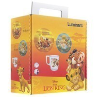 Столовый сервиз Luminarc Disney Lion King 3 пр P9345
