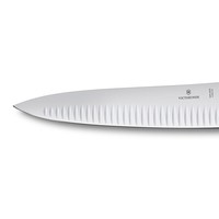 Фото Кухонный нож Victorinox SwissClassic Carving 25см рифл. с черн. ручкой (GB) 6.8023.25G