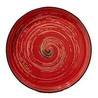 Фото Тарелка Wilmax Spiral Red 28 см WL-669220 / A