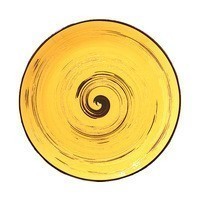 Тарелка Wilmax Spiral Yellow 25,5 см WL-669414 / A