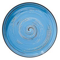 Фото Комплект тарелок Wilmax Spiral Blue 28 см 6 шт 