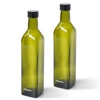 Фото Набор стеклянных бутылок для масла и уксуса Fissman 2х500мл 6416