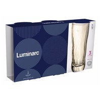 Набор стаканов Luminarc Айси Золотой Мед 3 пр Q2853-1