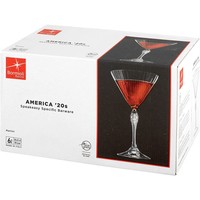 Фото Набор бокалов для мартини Bormioli Rocco America'20s 6 шт 250 мл 122142BB9021990