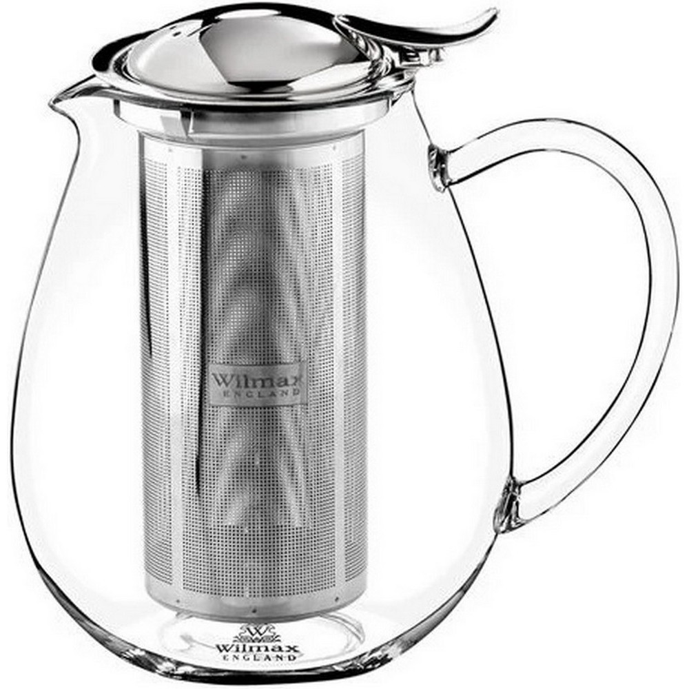 Чайник заварочный Wilmax Thermo стеклянный с фильтром 850 мл WL-888802 / A