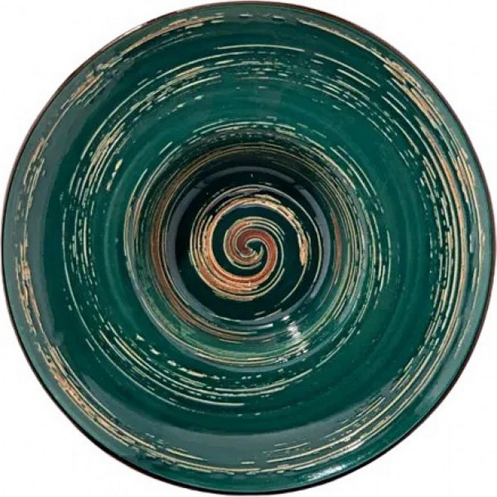 Тарелка Wilmax Spiral Green глубокая 27 см 250 мл WL-669526 / A