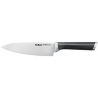 Фото Нож с чехлом-точилкой Tefal Eversharp 16,5 см черный K2569004