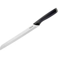Фото Нож для хлеба Tefal Comfort, с чехлом, 20 см, черный K2213444