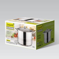 Кастрюля с крышкой Maestro 16 л 3517-16-MR